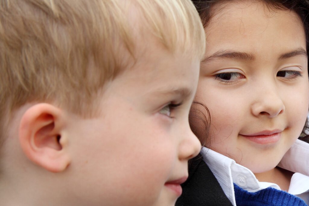 Academy promotional photography Auckland of young school kids close up portrait
