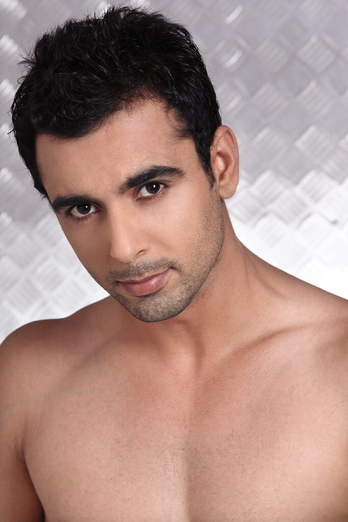 Male portrait headshot photography session in Auckland studio by Jassa Studio showing professional actor portfolio casting profile